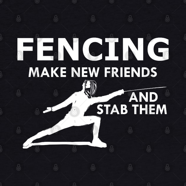 Fencing make a new friends and stab them by KC Happy Shop